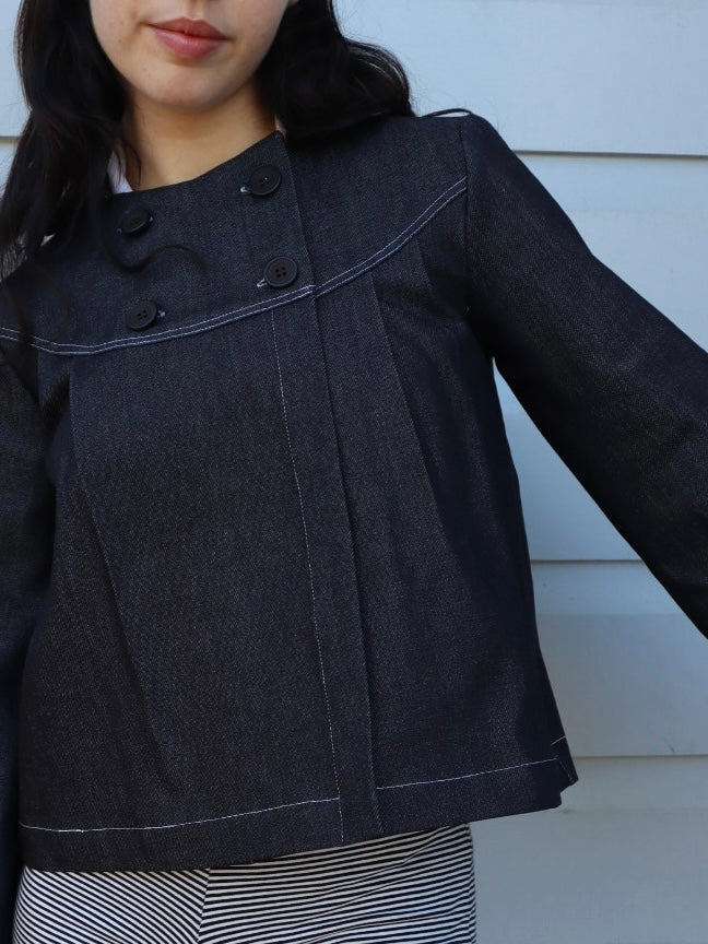 Edie Jacket- Indigo