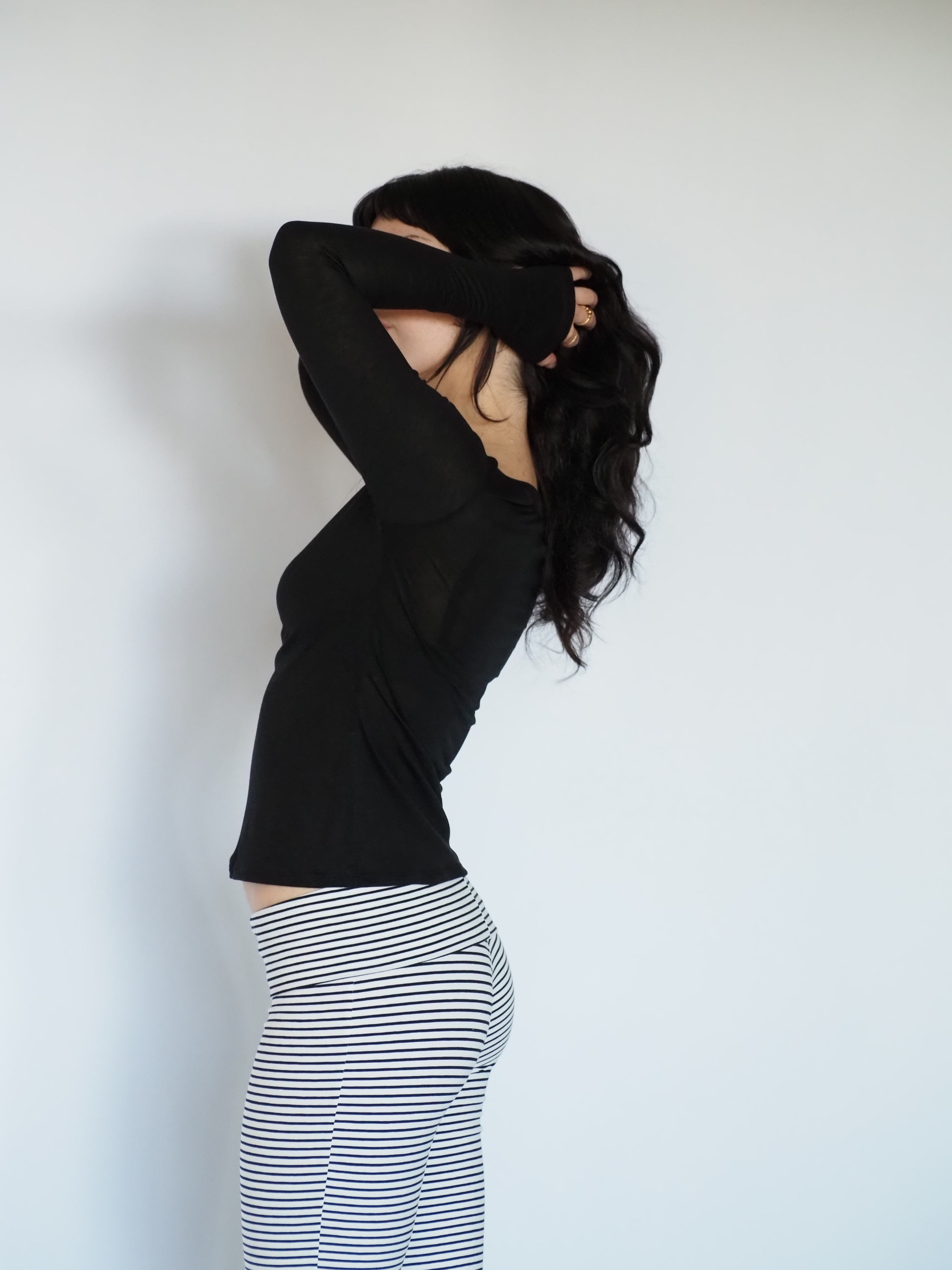 Belle Top- Black image 3