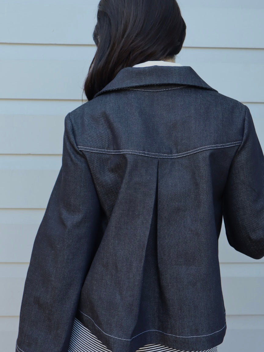 Edie Jacket- Indigo