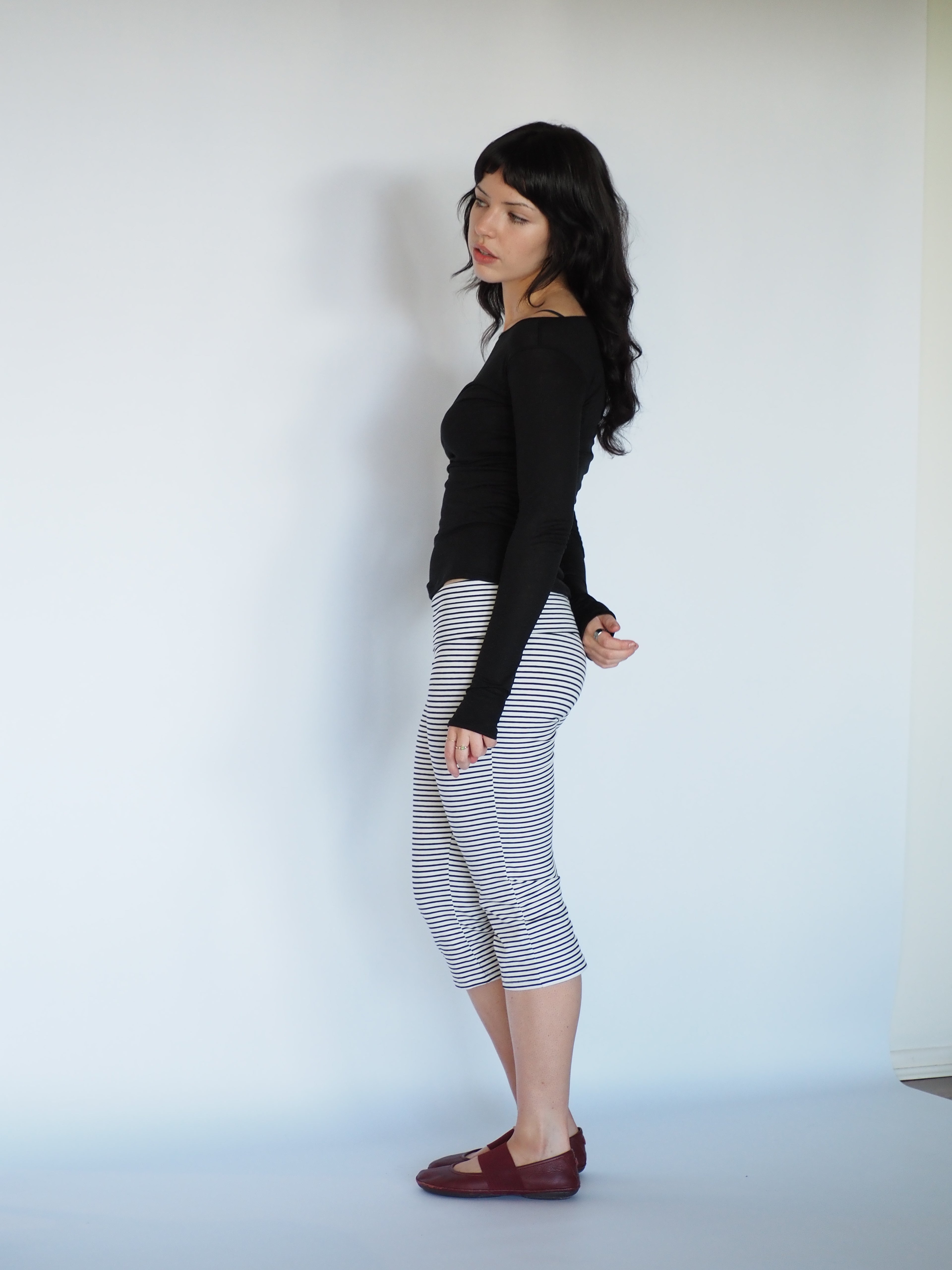 Luci Capri- Blk/Wht image 1