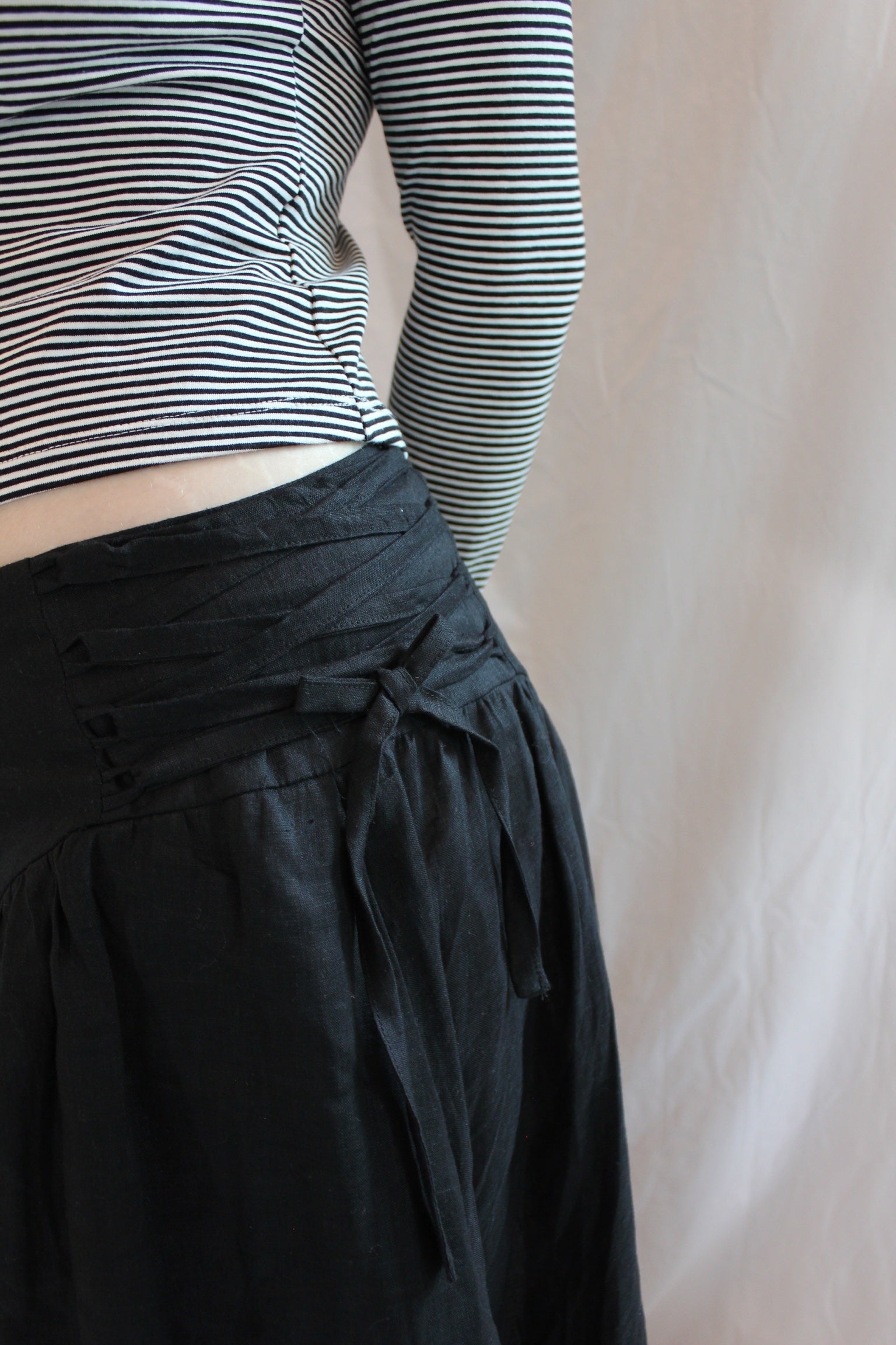 Frances Skirt- Black image 2