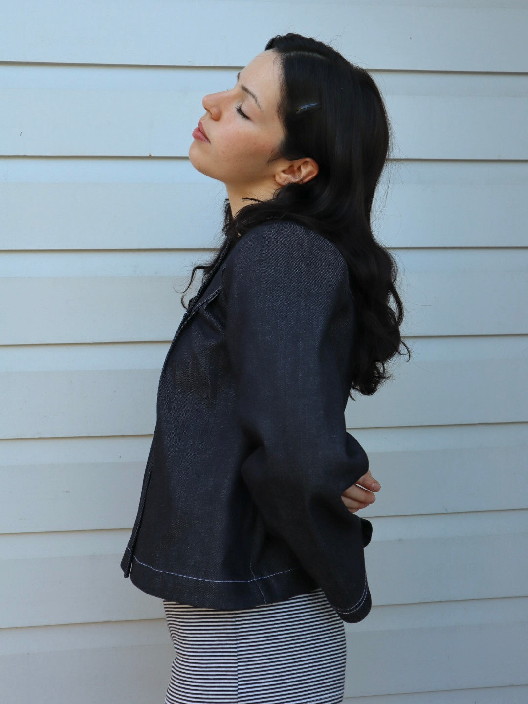 Edie Jacket- Indigo