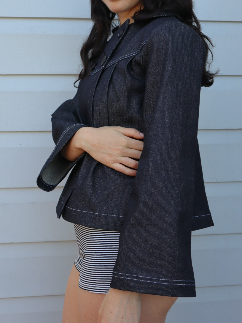 Edie Jacket- Indigo