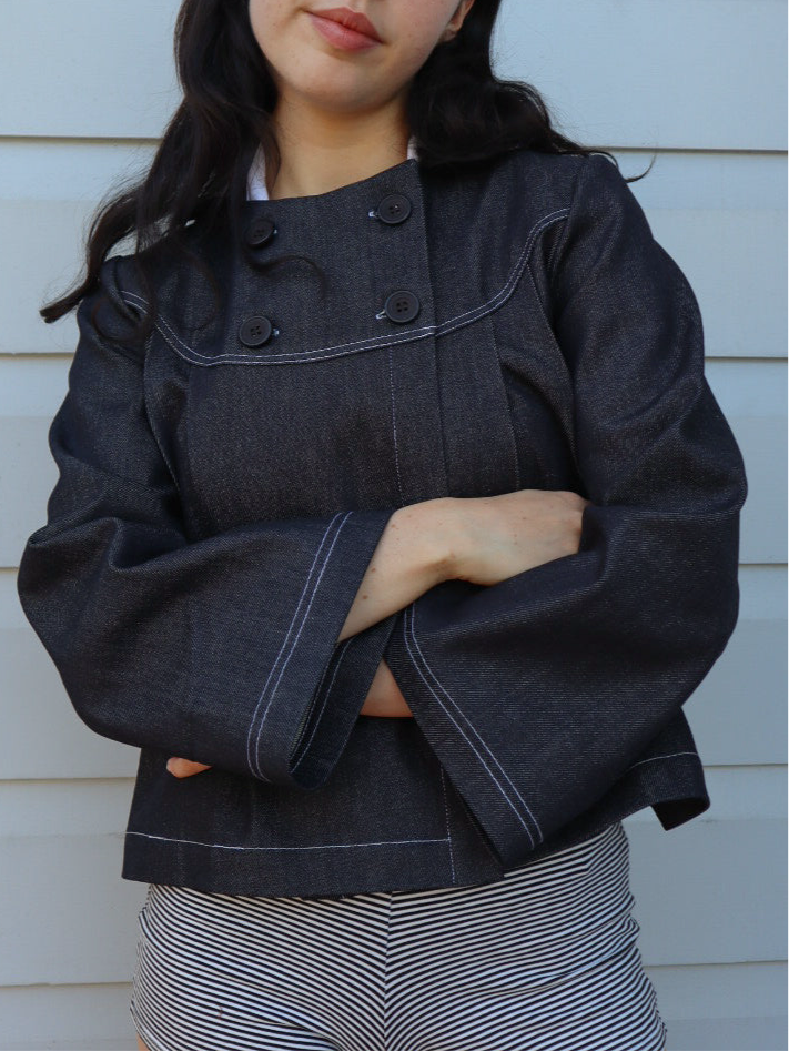 Edie Jacket- Indigo