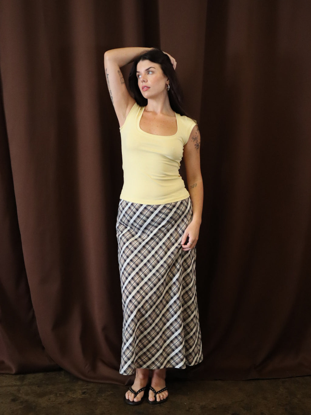 Siren Skirt- Plaid