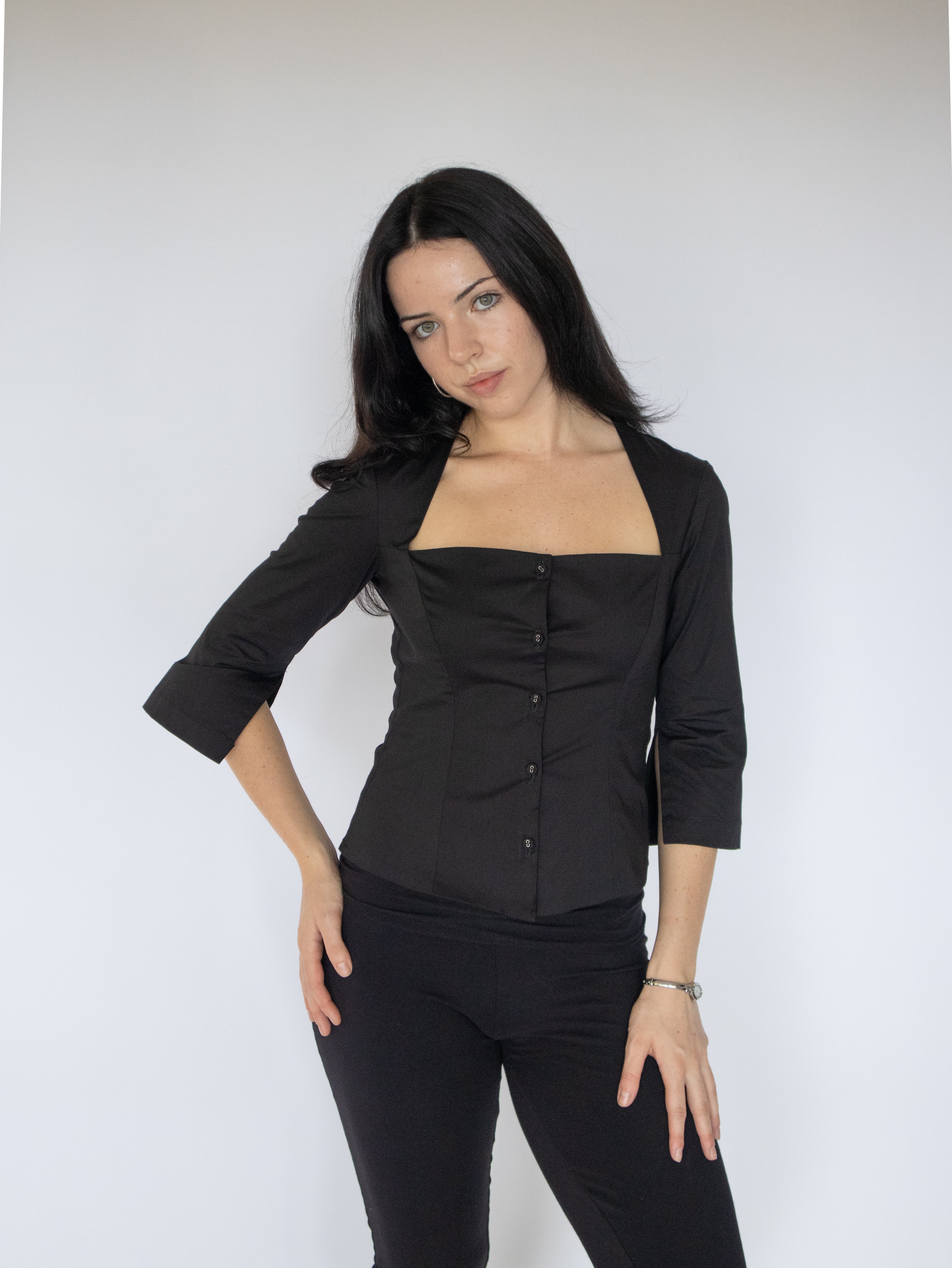 Vienne Top- Black