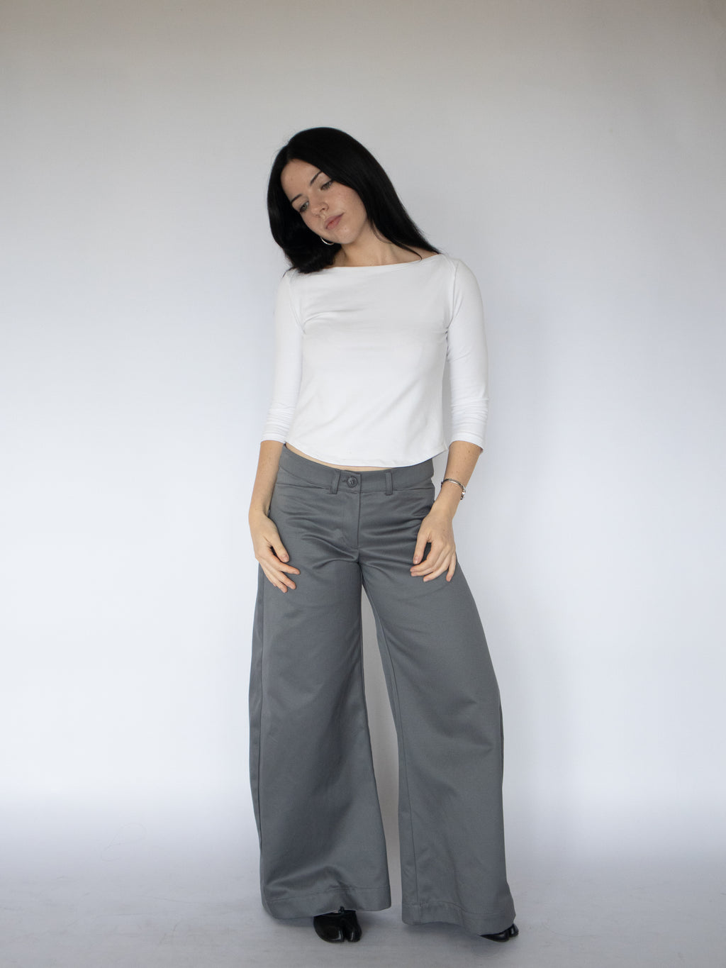 Edie Pants- Silver