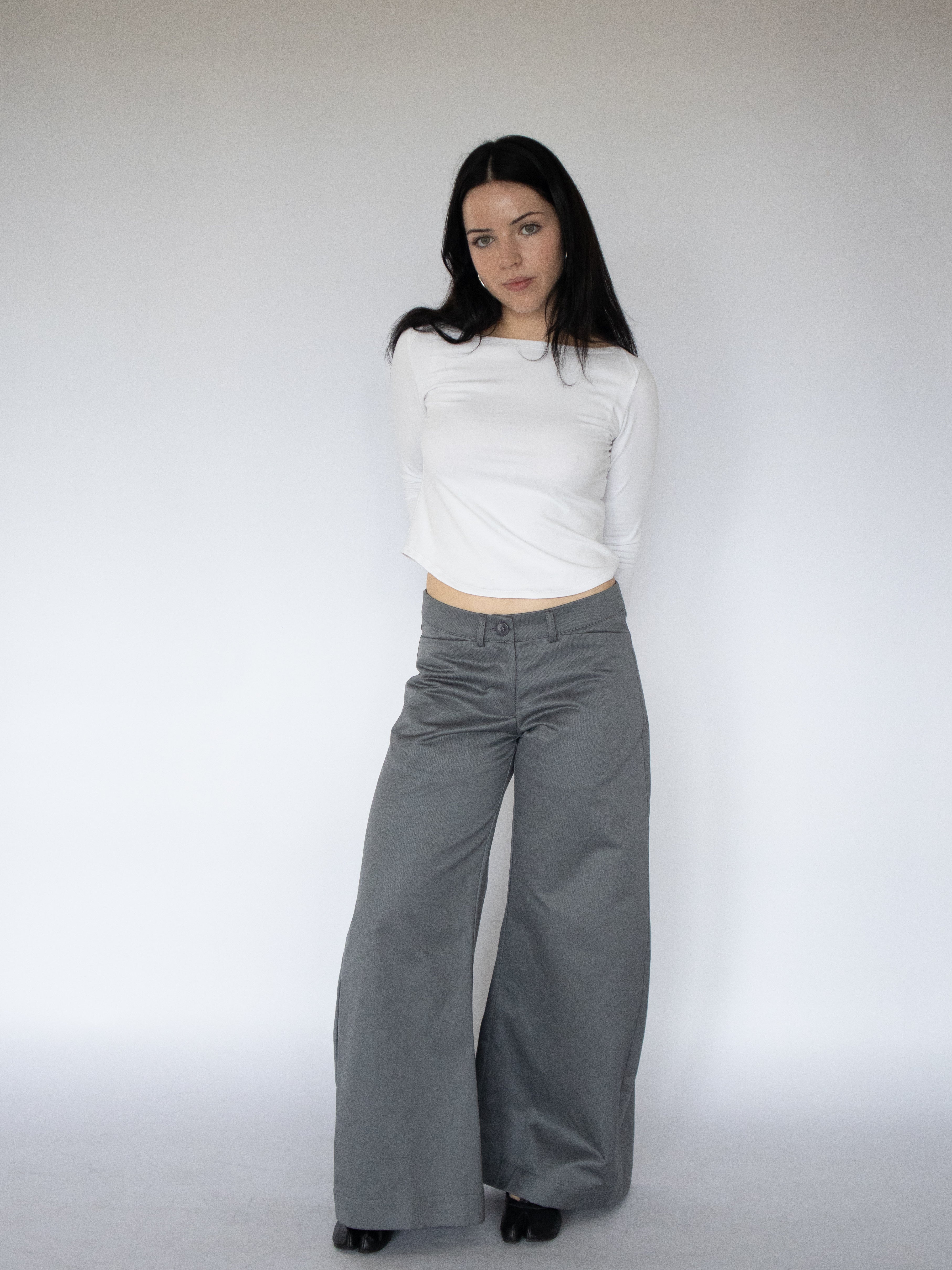 Edie Pants- Silver