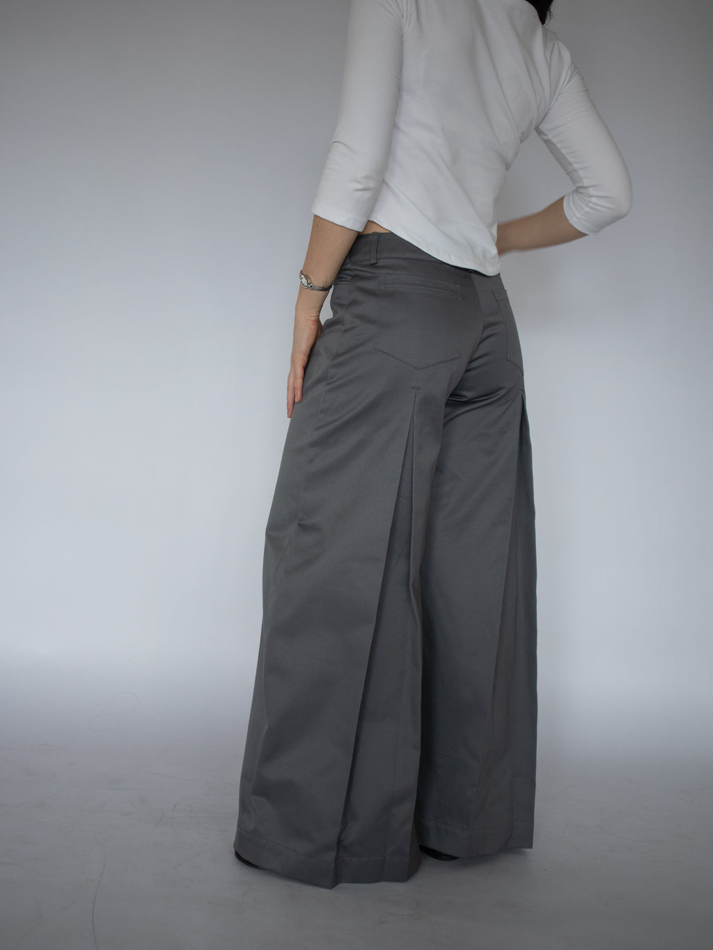Edie Pants- Silver