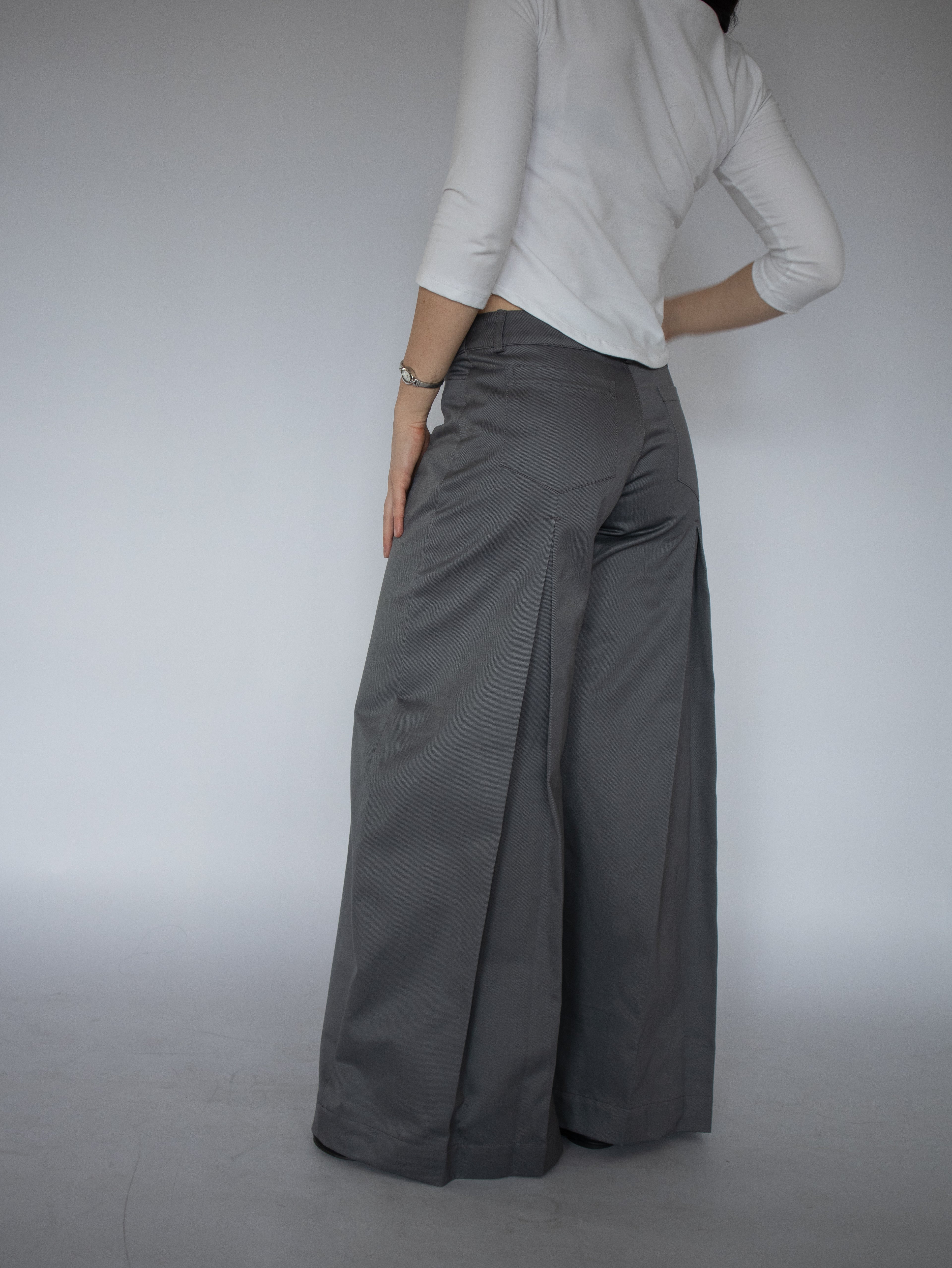 Edie Pants- Silver