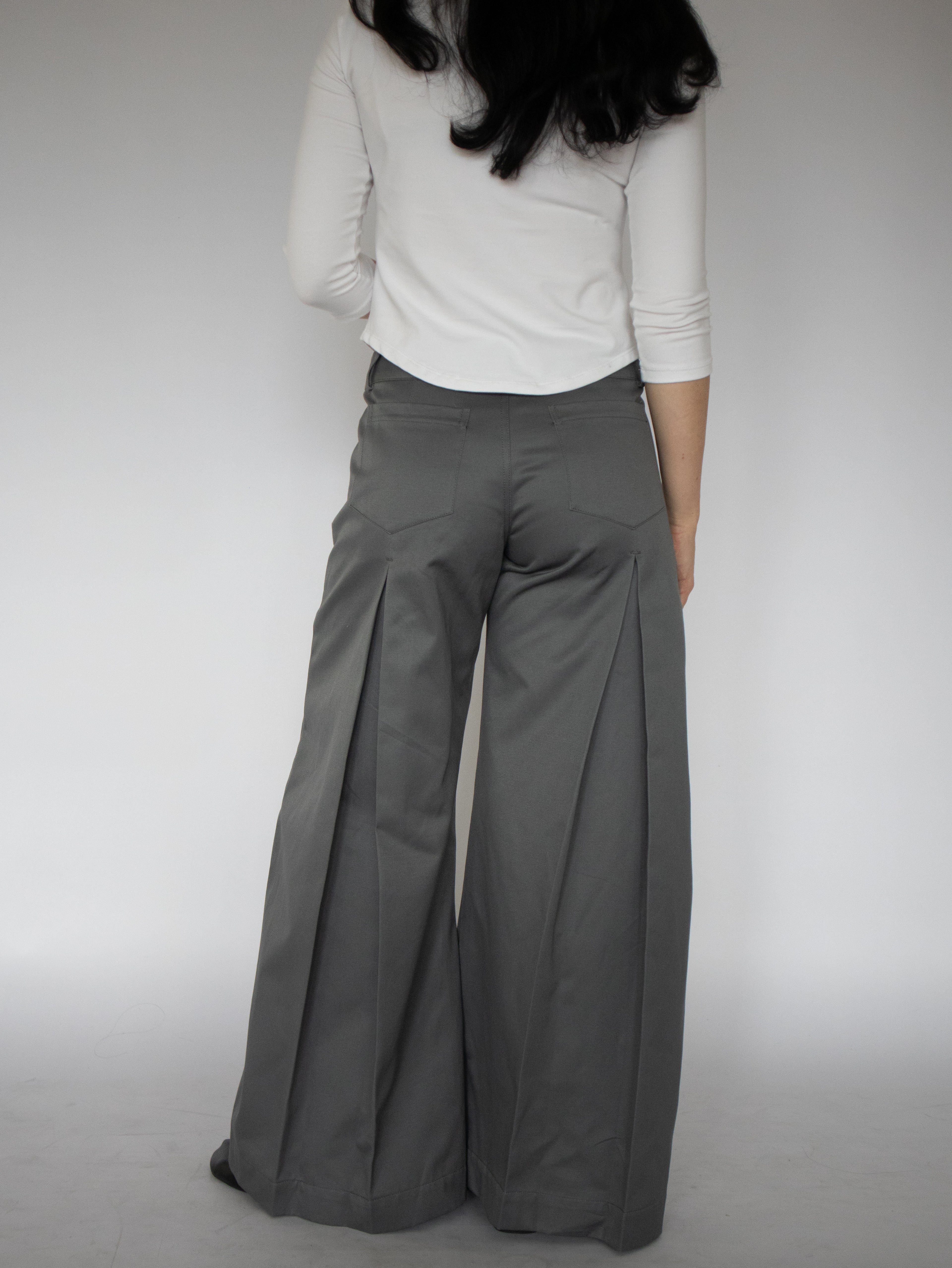 Edie Pants- Silver