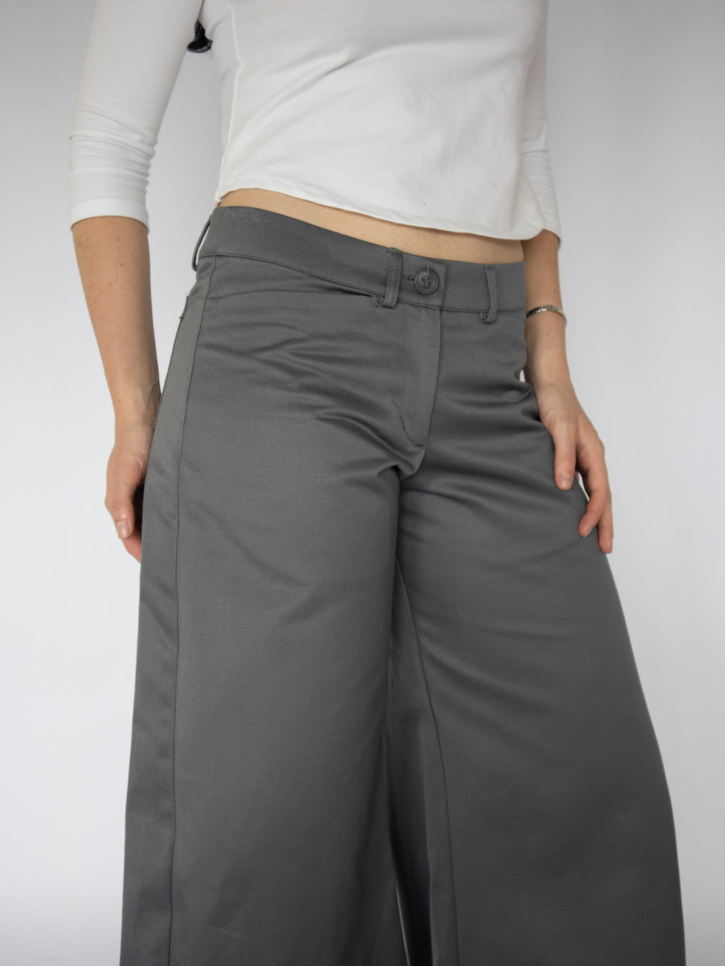 Edie Pants- Silver