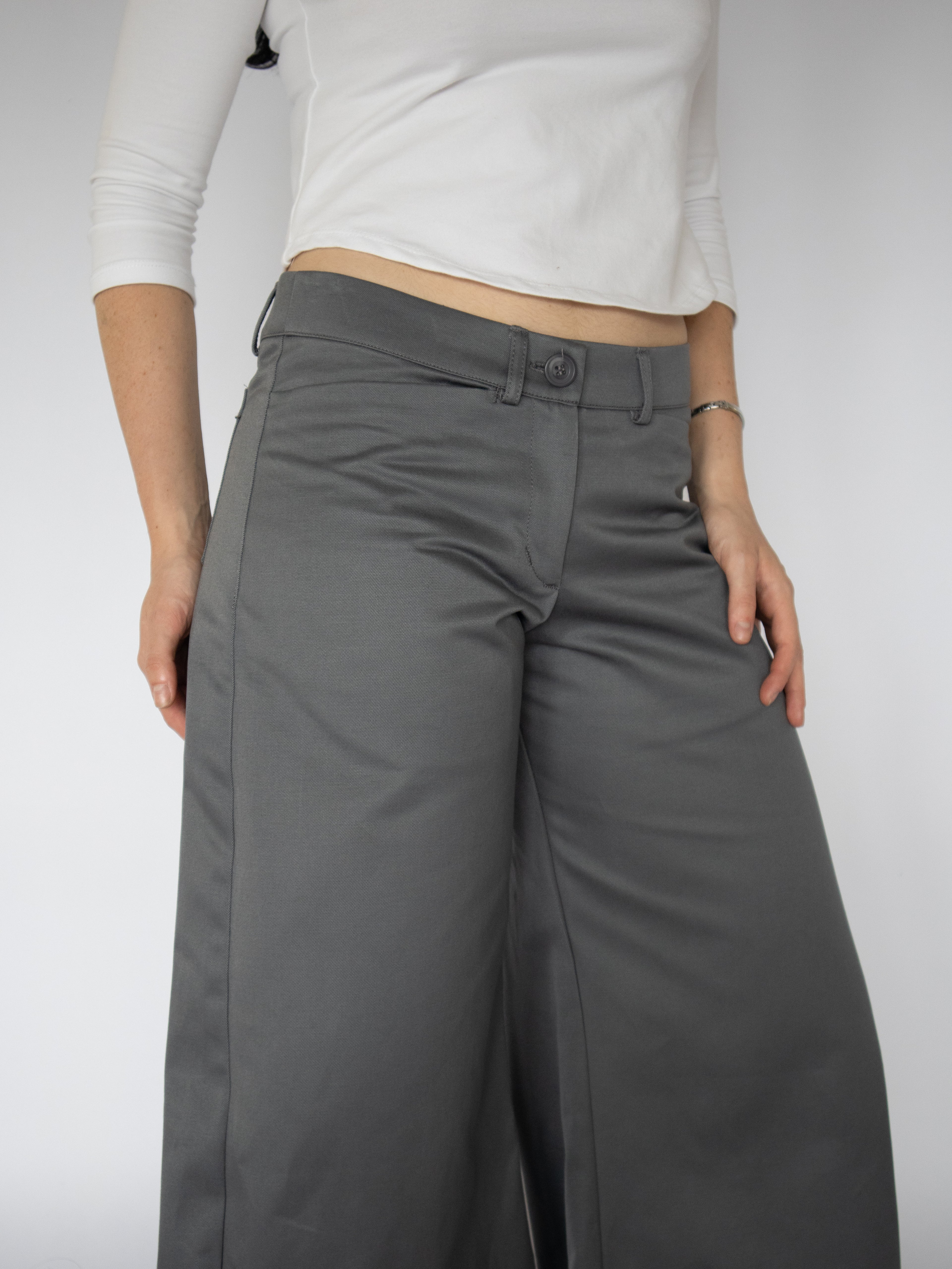 Edie Pants- Silver