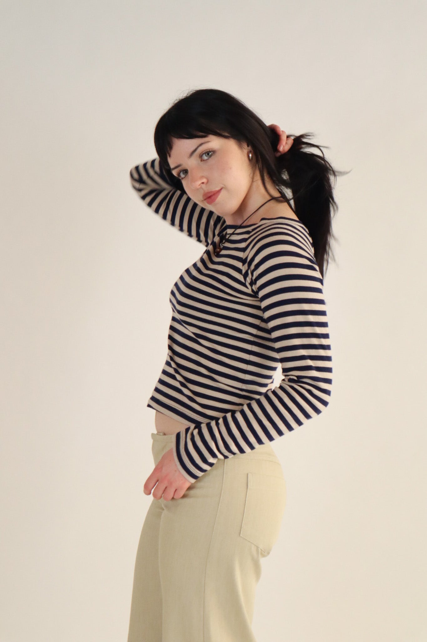 Mia Long Sleeve- Cream