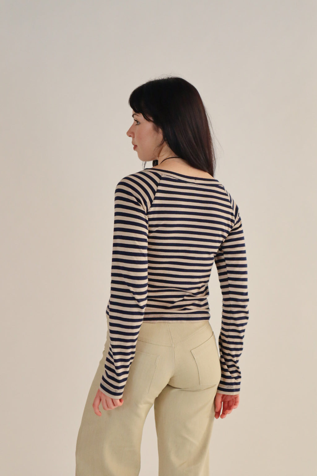 Mia Long Sleeve- Cream