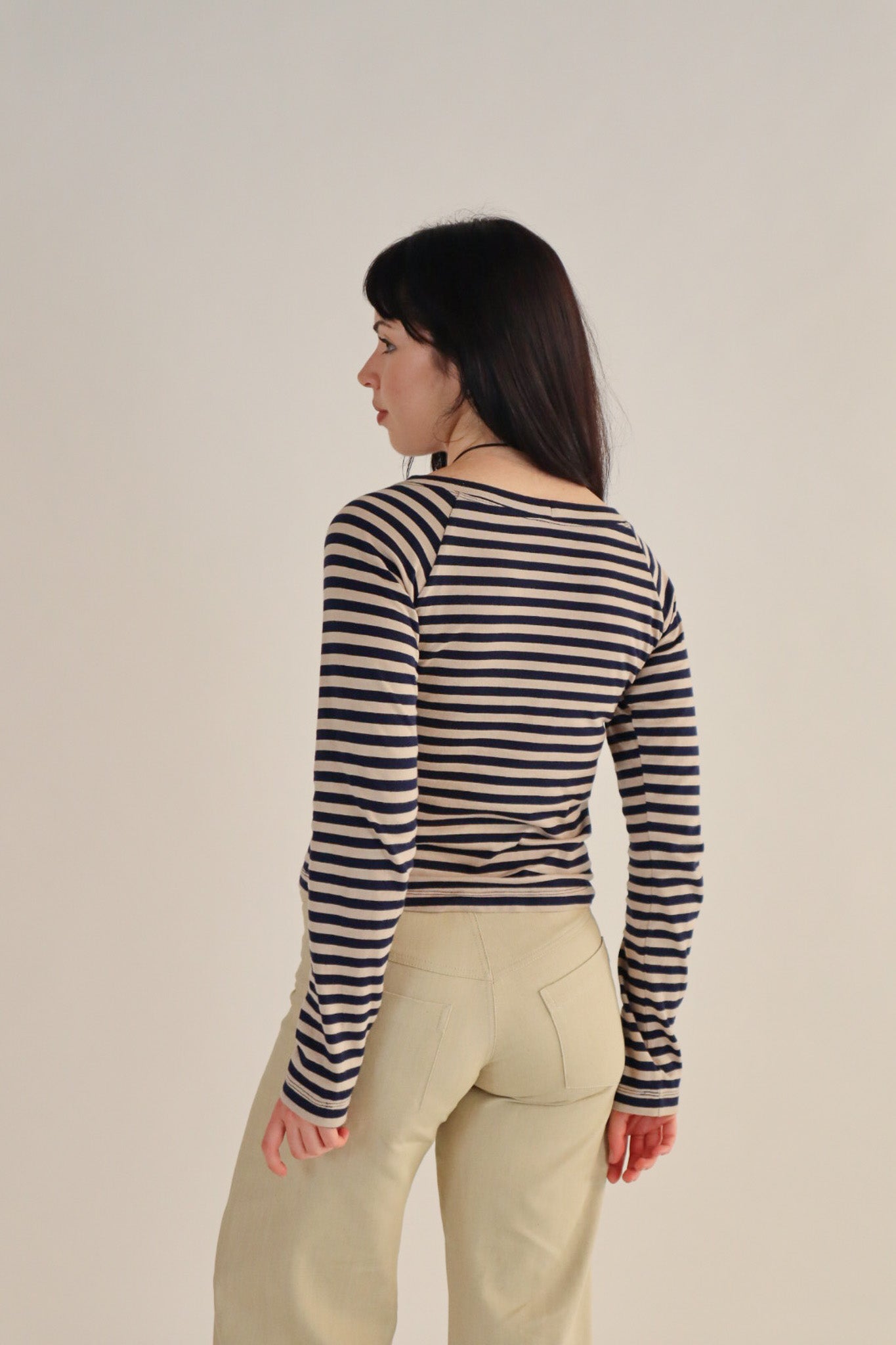 Mia Long Sleeve- Cream