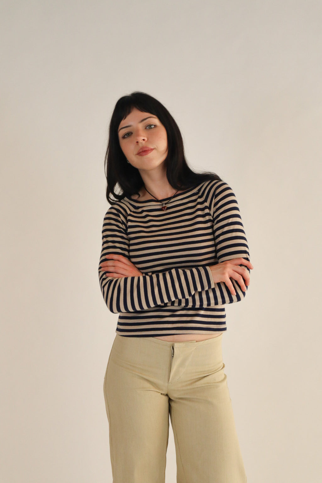 Mia Long Sleeve- Cream