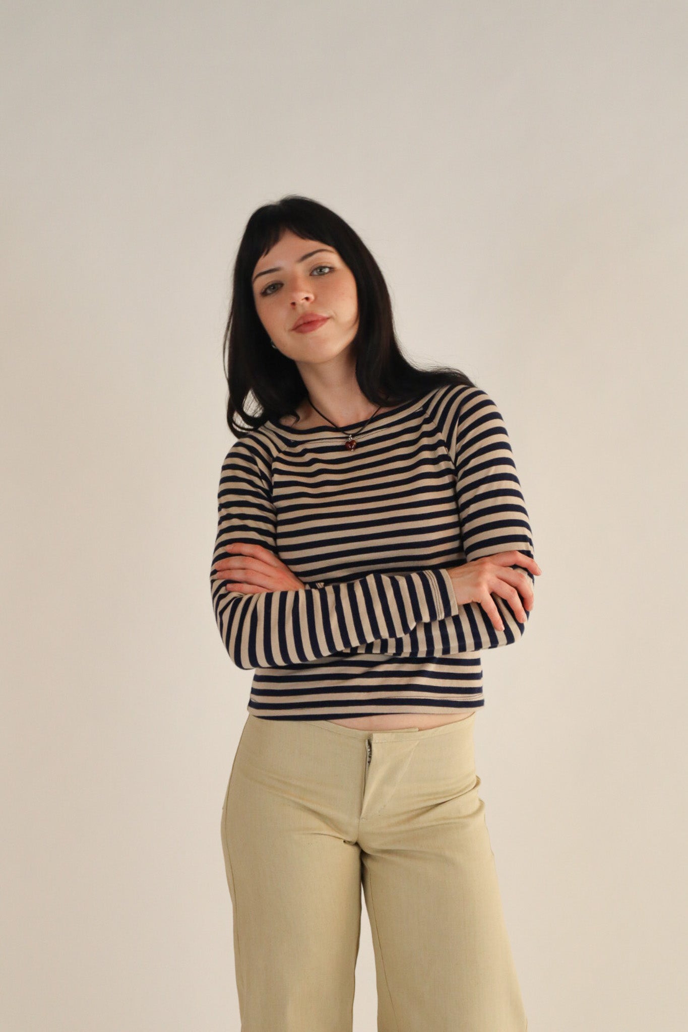 Mia Long Sleeve- Cream