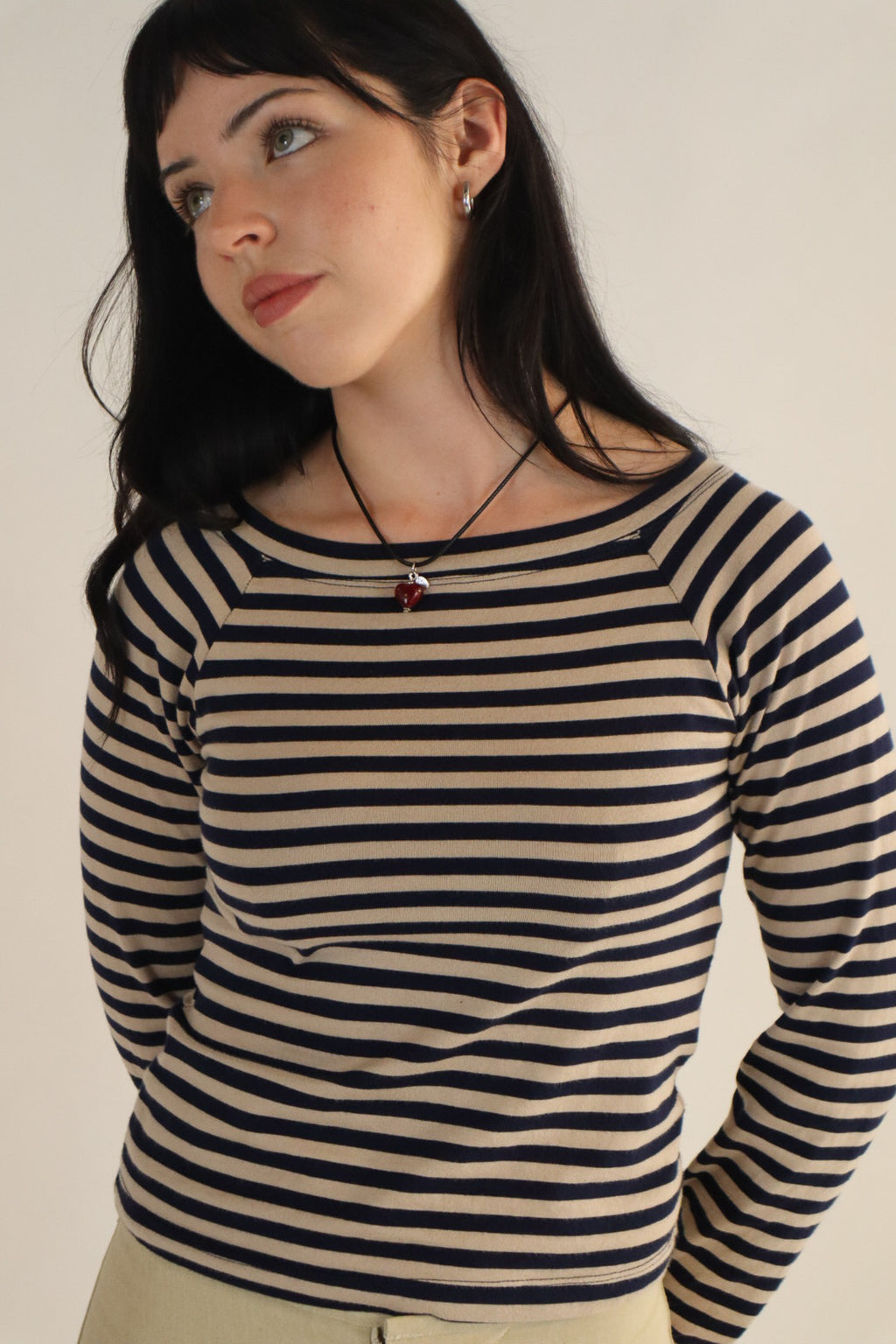 Mia Long Sleeve- Cream
