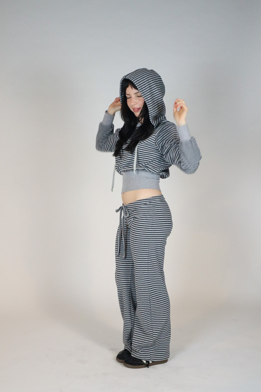 Immi Hoodie- Stripe