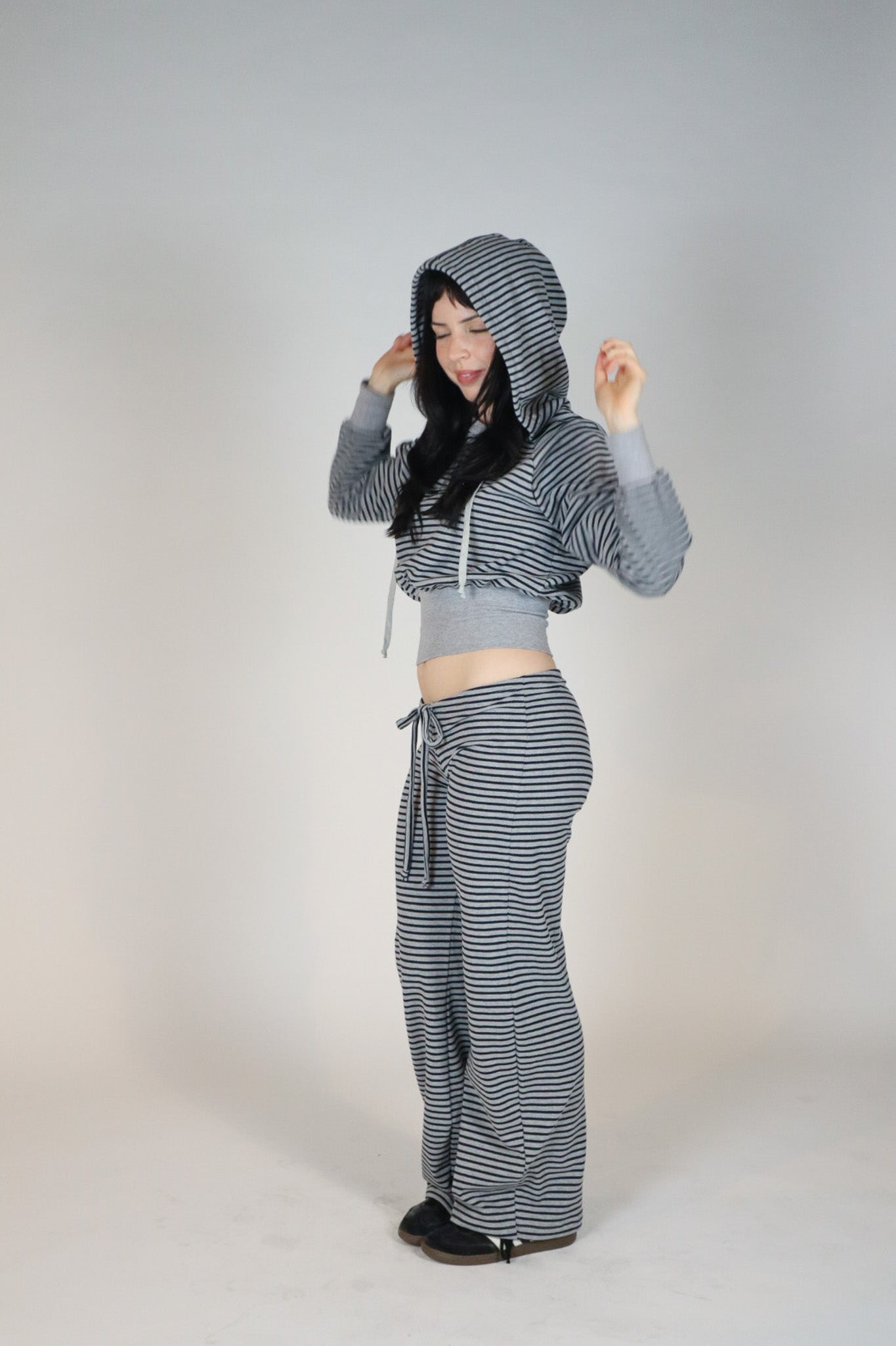 Immi Hoodie- Stripe