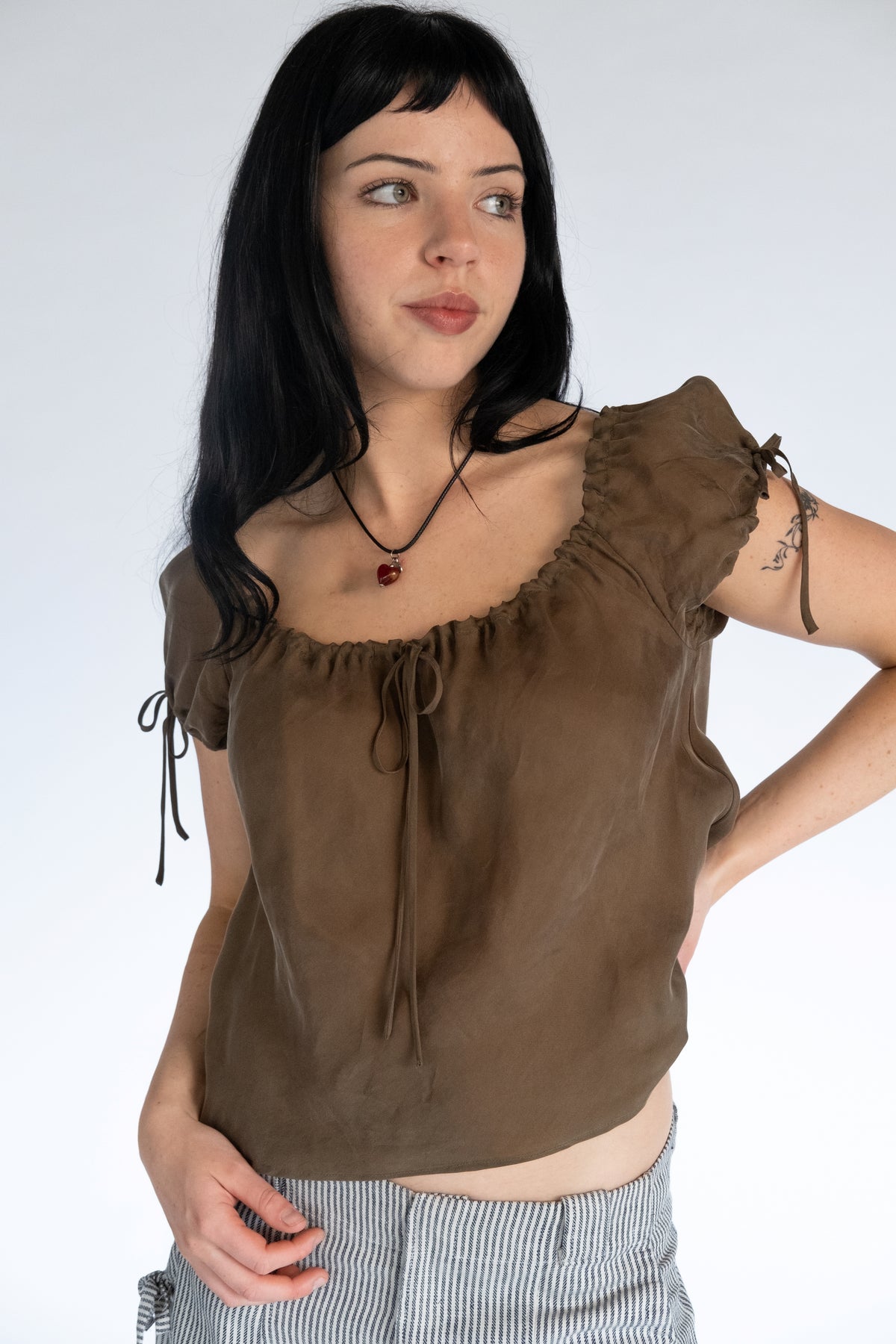 Luka Top- Olive