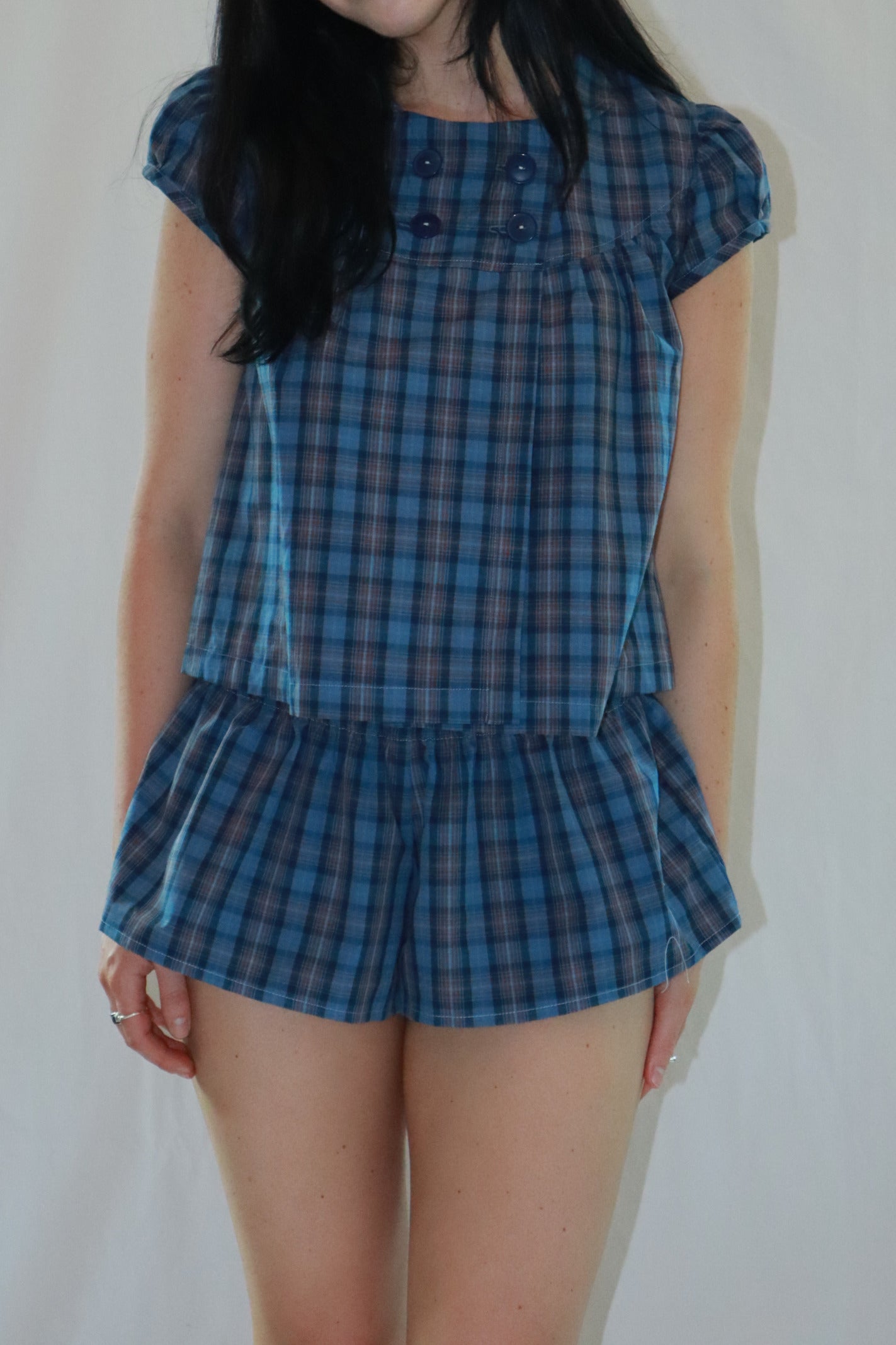 baby boxers- plaid image 1