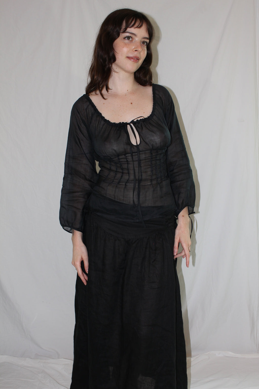 Agnes Top- Black image 2