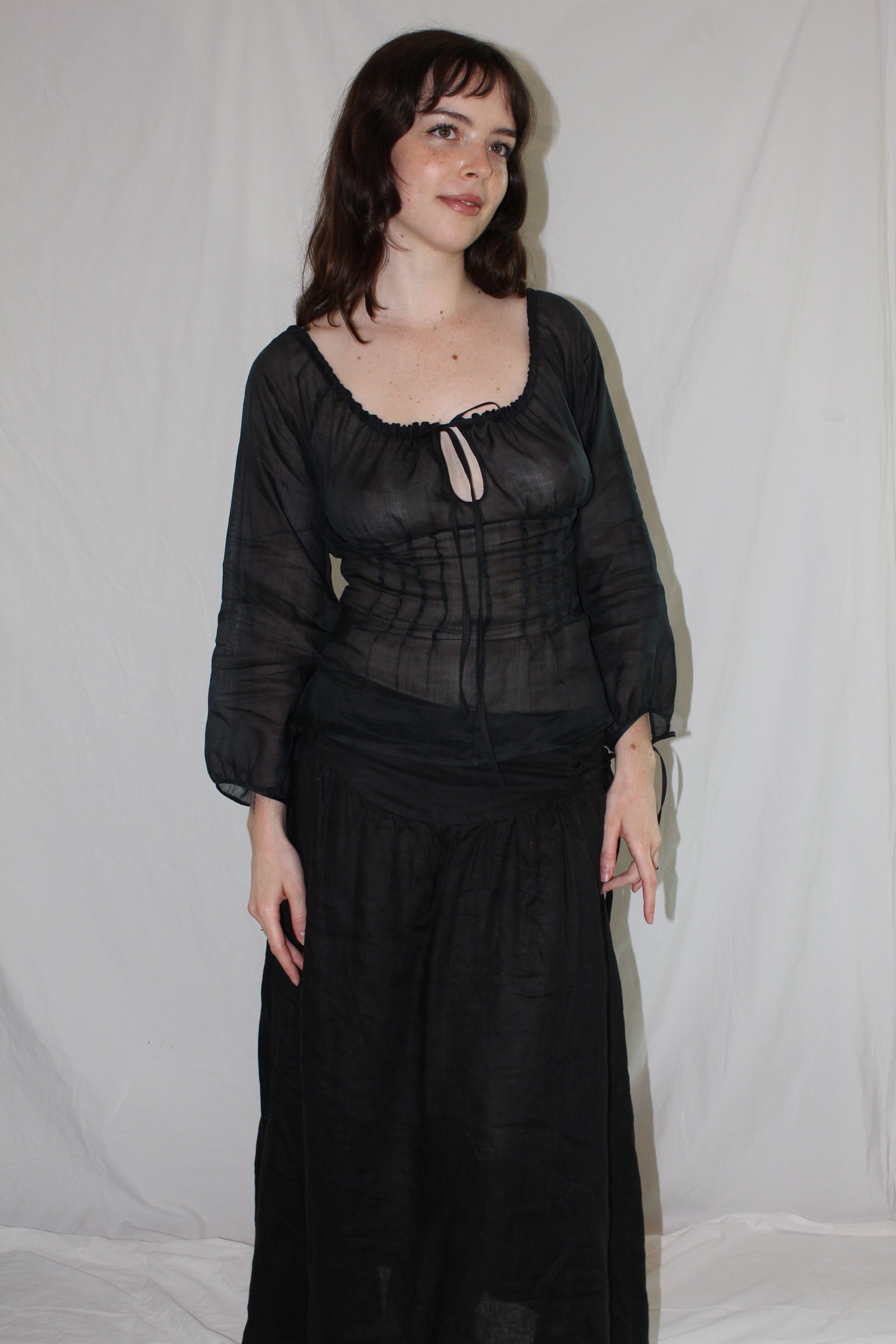 Agnes Top- Black image 2