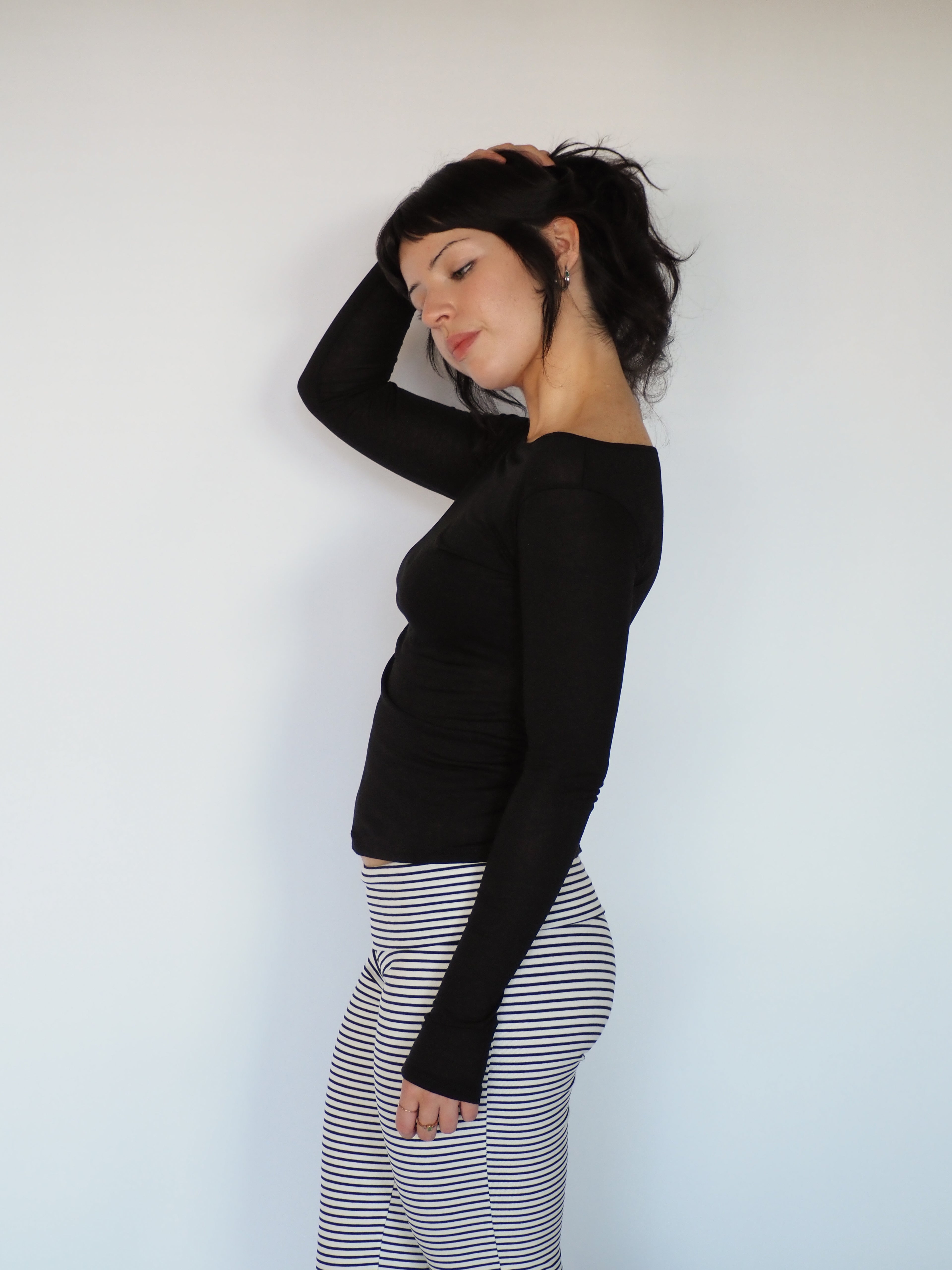 Belle Top- Black image 1